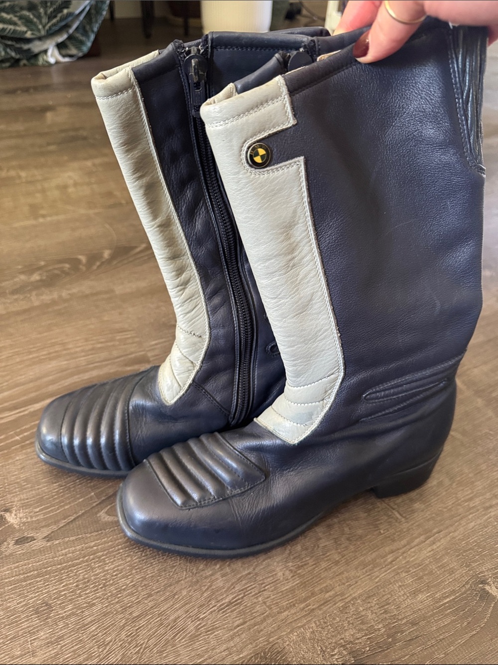 Rare vintage 80's BMW motorcycle boots